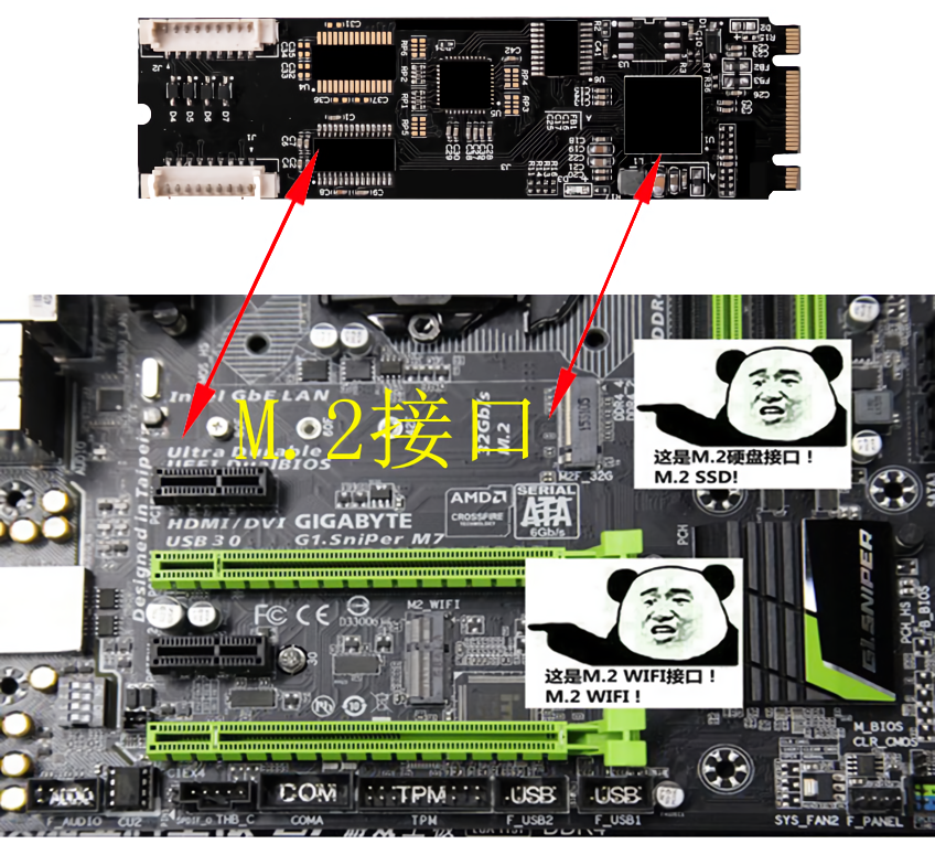 M.2转接卡